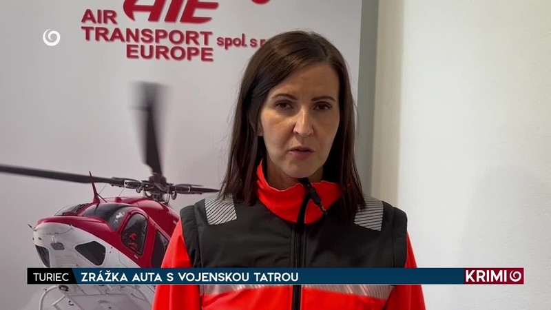 ZRÁŽKA AUTA S VOJENSKOU TATROU