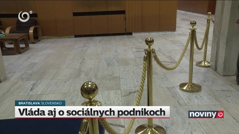 Vláda aj o sociálnych podnikoch