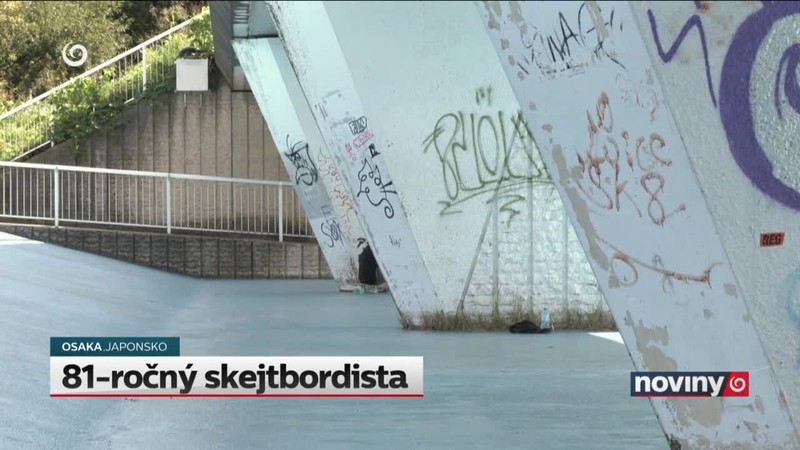 81-ročný skejtbordista