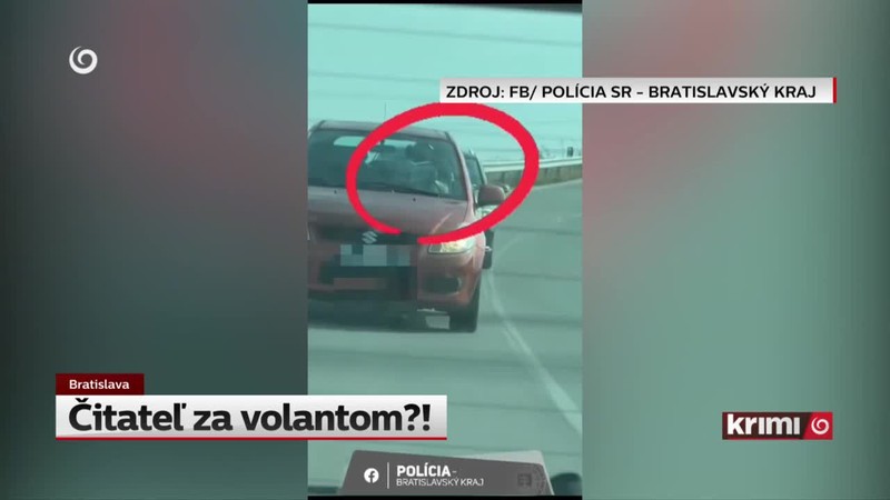 Čitateľ za volantom?!