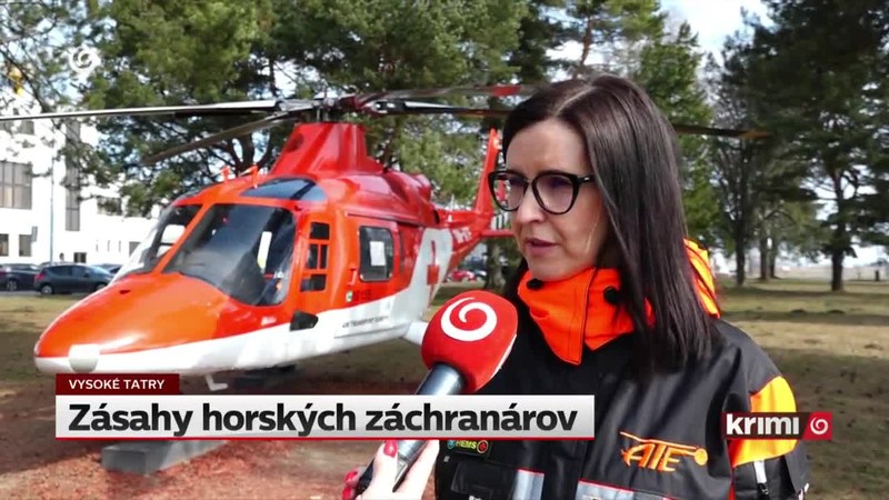 Zásahy horských záchranárov