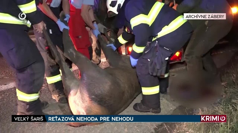 REŤAZOVÁ NEHODA PRE NEHODU