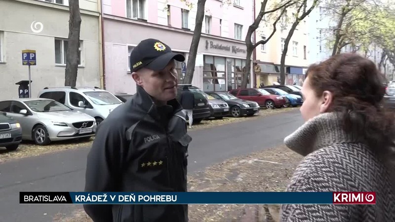 KRÁDEŽ V DEŇ POHREBU