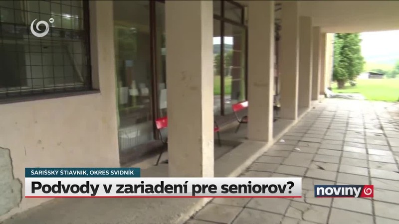 Podvody v zariadení pre seniorov?