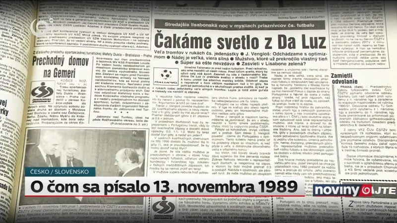 O čom sa písalo 13. novembra 1989
