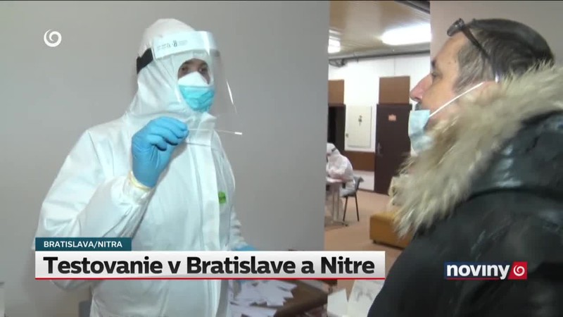 Testovanie v Bratislave a Nitre