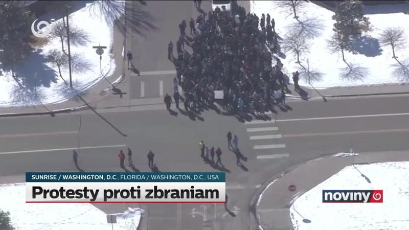 Protesty proti zbraniam