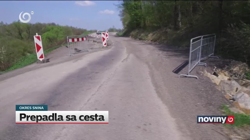 Prepadla sa cesta
