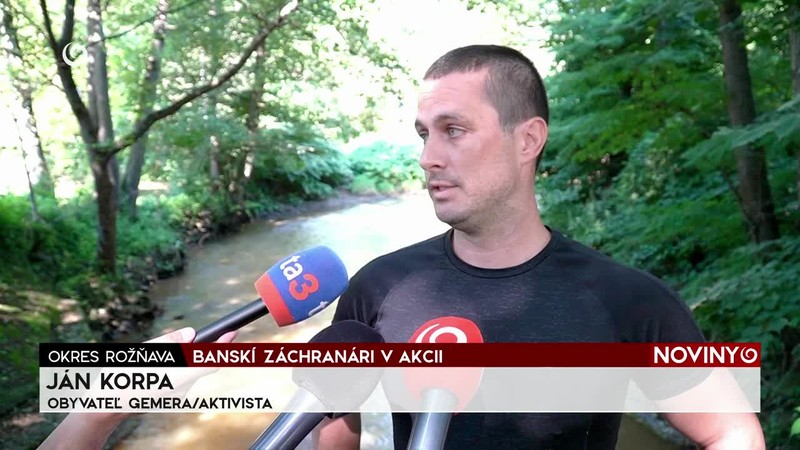 BANSKÍ ZÁCHRANÁRI V AKCII