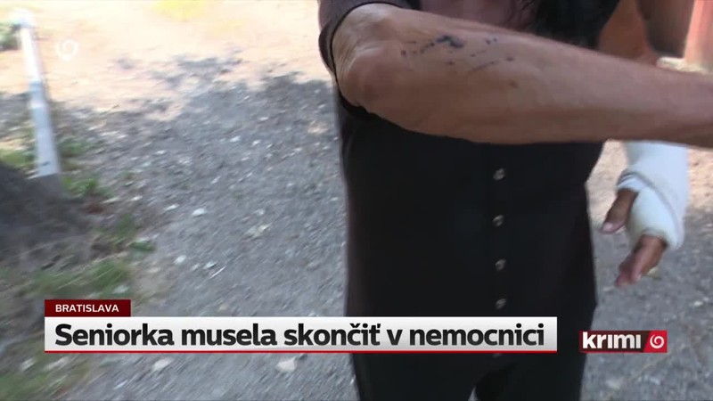 Seniorka musela skončiť v nemocnici