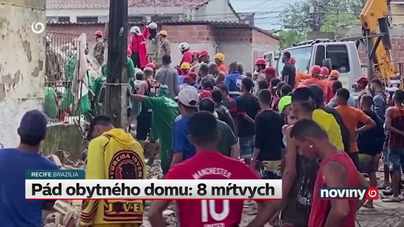 Pád obytného domu: 8 mŕtvych