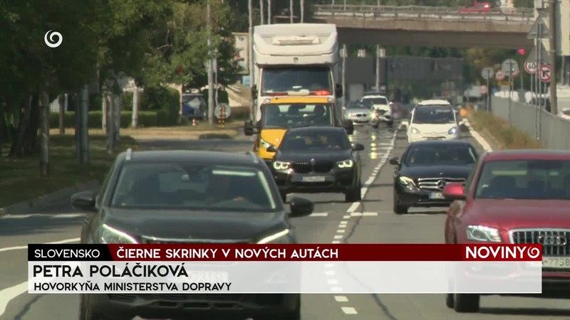 ČIERNE SKRINKY V NOVÝCH AUTÁCH