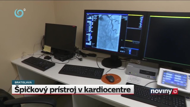 Špičkový prístroj v kardiocentre