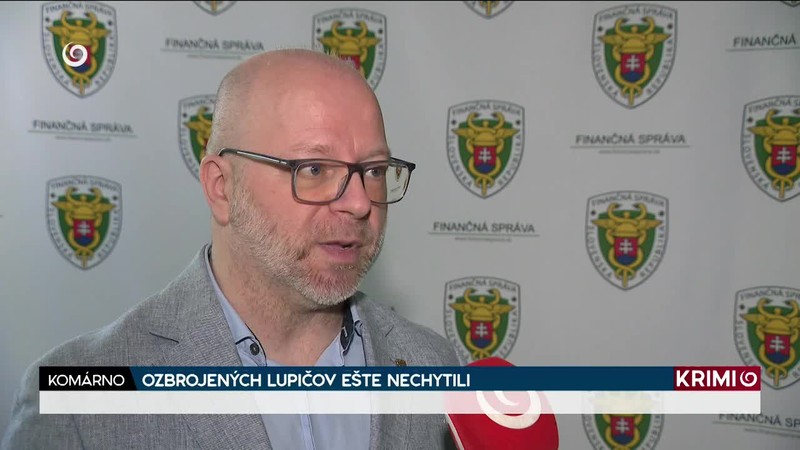 OZBROJENÝCH LUPIČOV EŠTE NECHYTILI