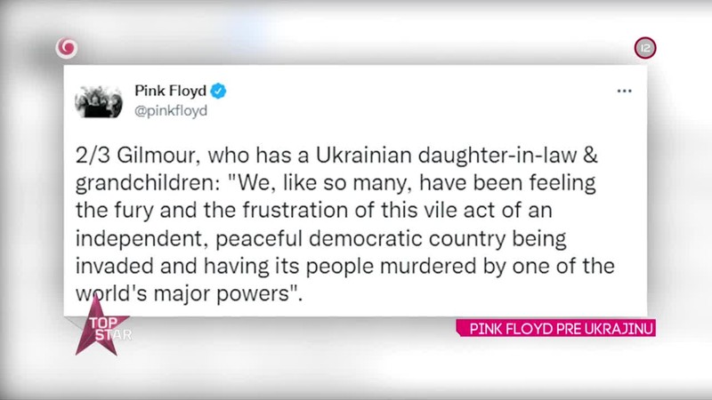 PINK FLOYD PRE UKRAJINU
