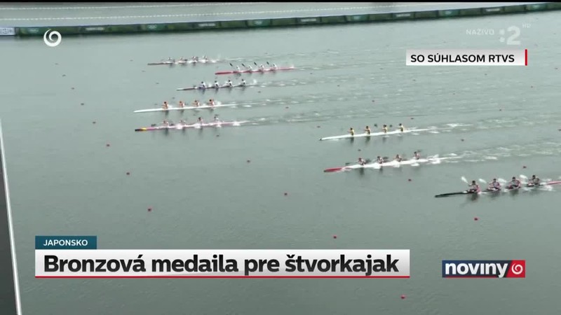 Bronzová medaila pre štvorkajak