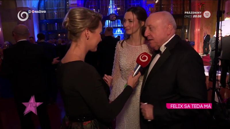 Felix Slováček a Lucie Gelemová