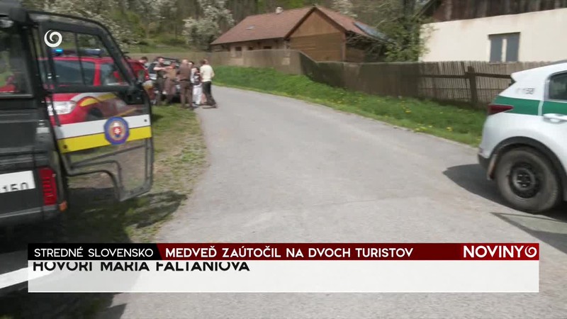MEDVEĎ ZAÚTOČIL NA DVOCH TURISTOV