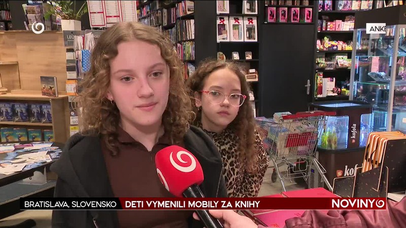 DETI VYMENILI MOBILY ZA KNIHY