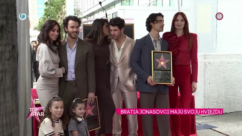 Bratia Jonasovci majú svoju hviezdu