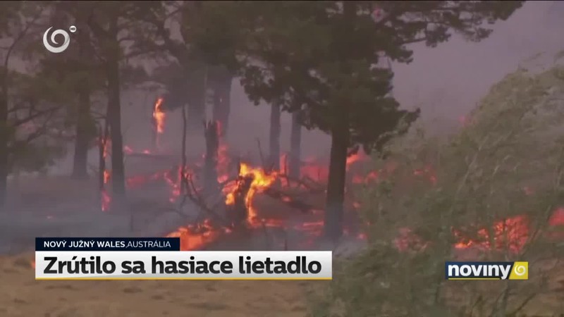 Zrútilo sa hasiace lietadlo