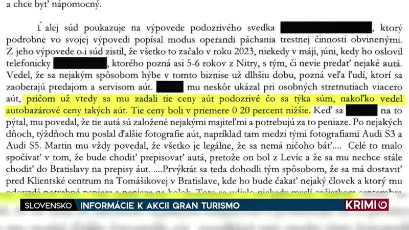 INFORMÁCIE K AKCII GRAN TURISMO