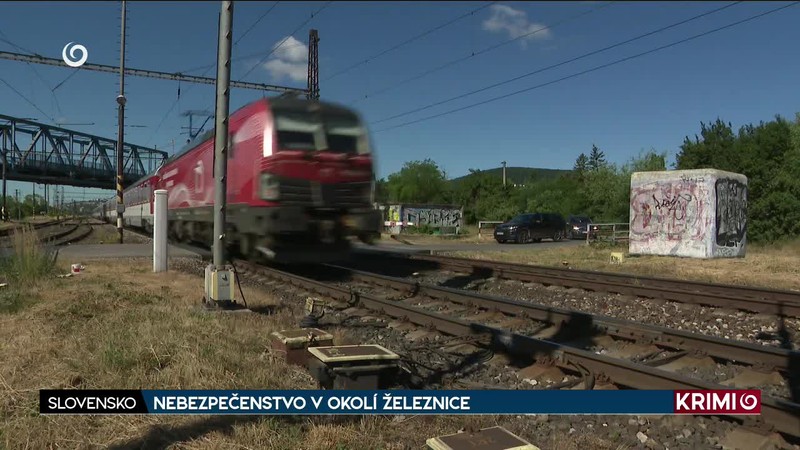 NEBEZPEČENSTVO V OKOLÍ ŽELEZNICE