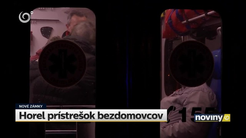 Horel prístrešok bezdomovcov