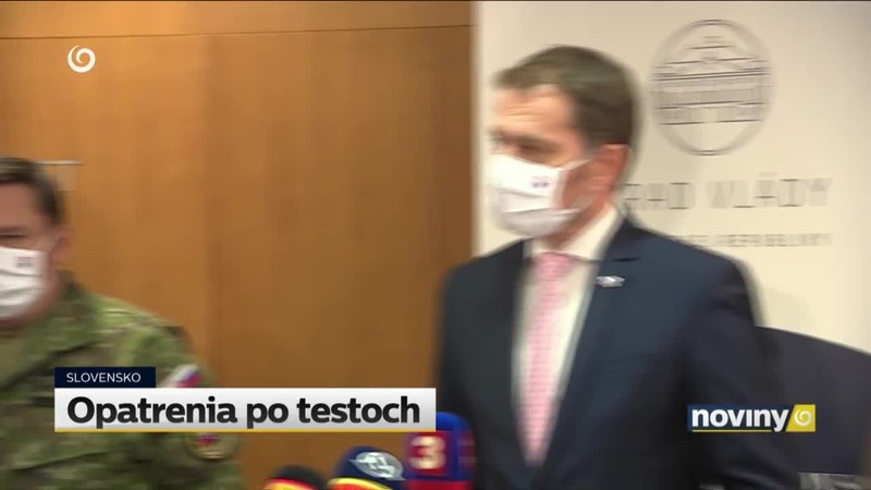 Opatrenia po testoch