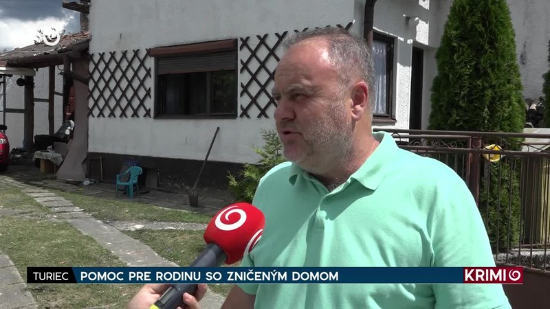 POMOC PRE RODINU SO ZNIČENÝM DOMOM