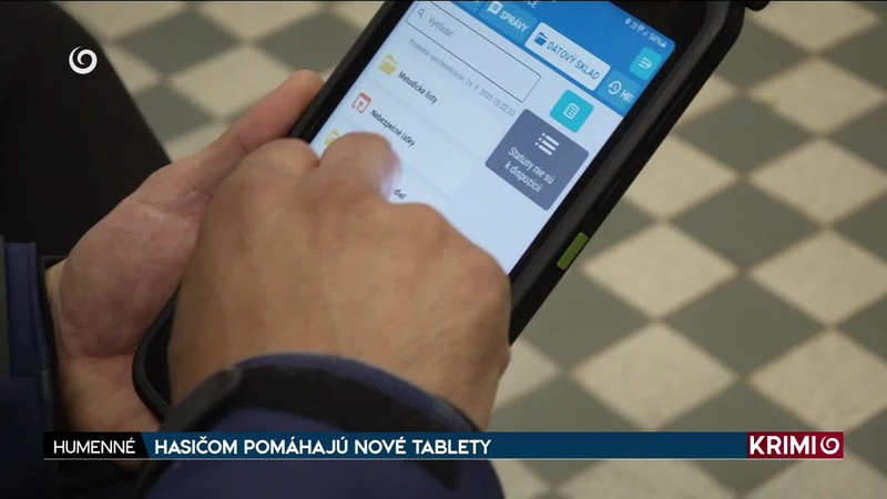 HASIČOM POMÁHAJÚ NOVÉ TABLETY