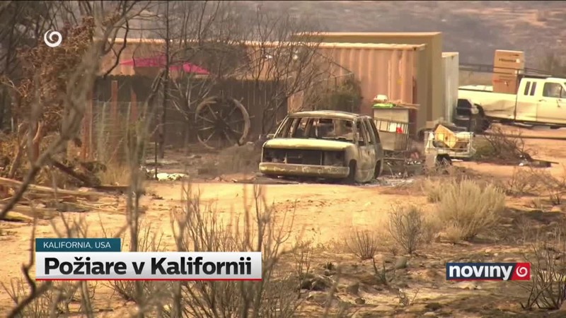 Požiare v Kalifornii