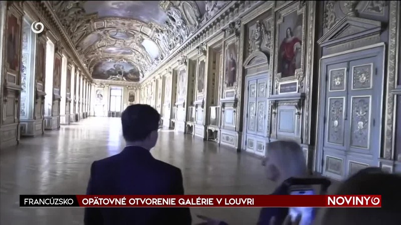 OPÄTOVNÉ OTVORENIE GALÉRIE V LOUVRI
