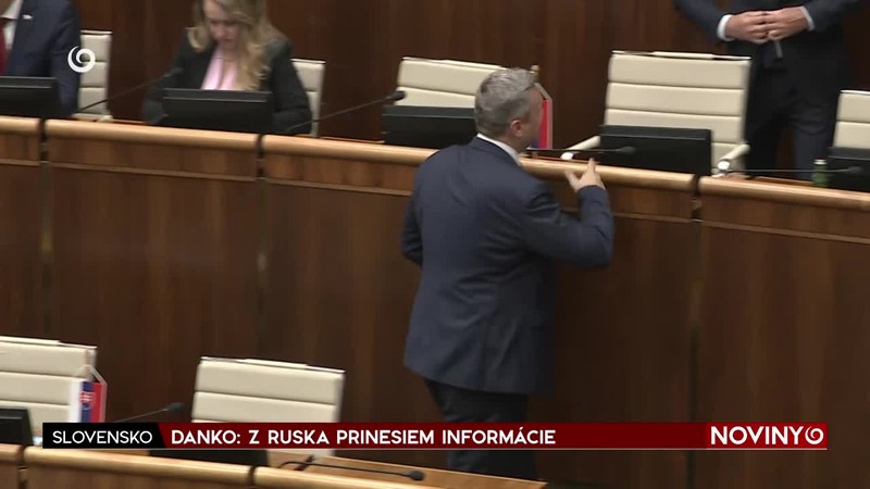 DANKO: Z RUSKA PRINESIEM INFORMÁCIE