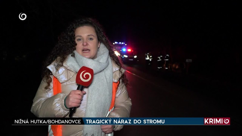 TRAGICKÝ NÁRAZ DO STROMU