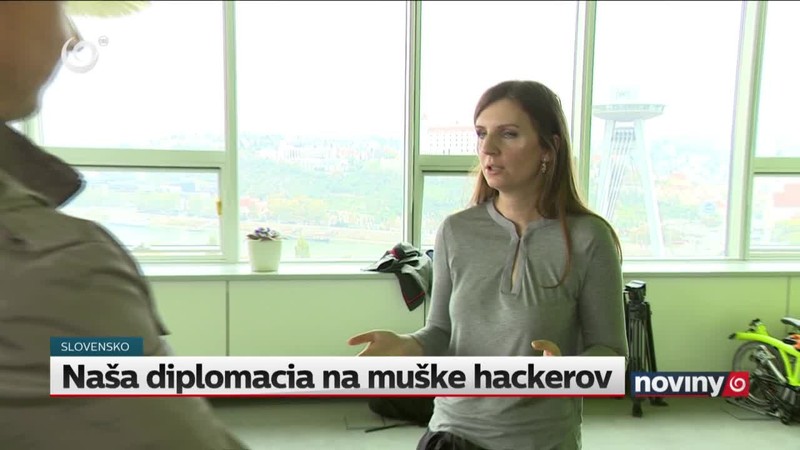 Naša diplomacia na muške hackerov