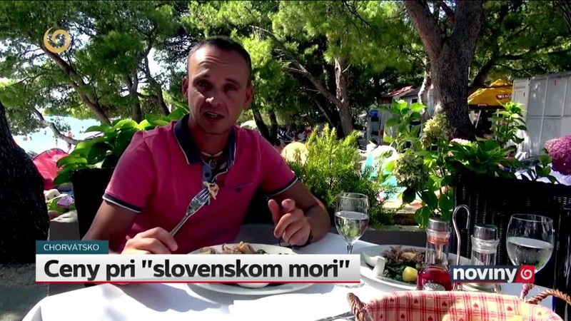 Ceny pri "slovenskom mori"