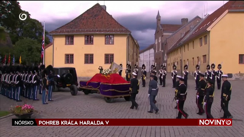 POHREB KRÁĽA HARALDA V