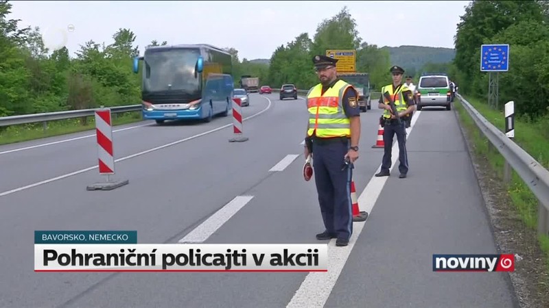Pohraniční policajti v akcii