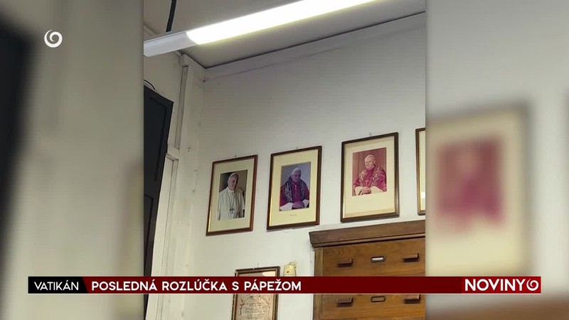 POSLEDNÁ ROZLÚČKA S PÁPEŽOM