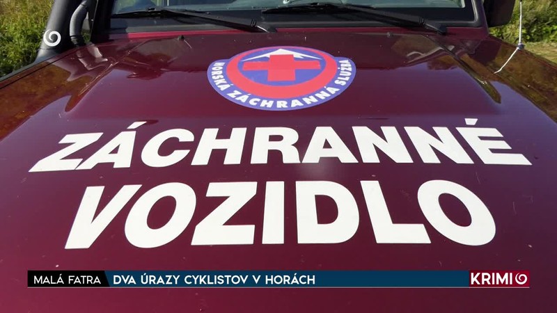DVA ÚRAZY CYKLISTOV V HORÁCH
