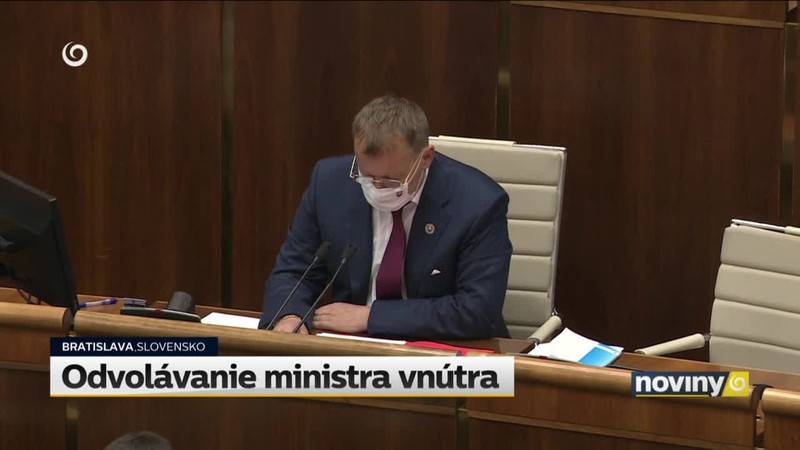 Odvolávanie ministra vnútra
