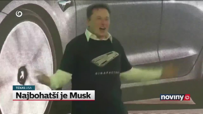 Najbohatší je Musk
