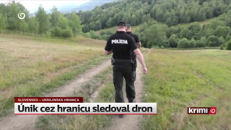 Únik cez hranicu sledoval dron