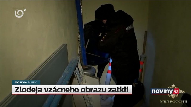 Zlodeja vzácneho obrazu zatkli