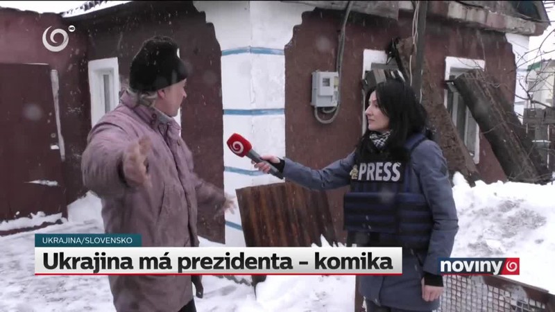 Ukrajina má prezidenta - komika