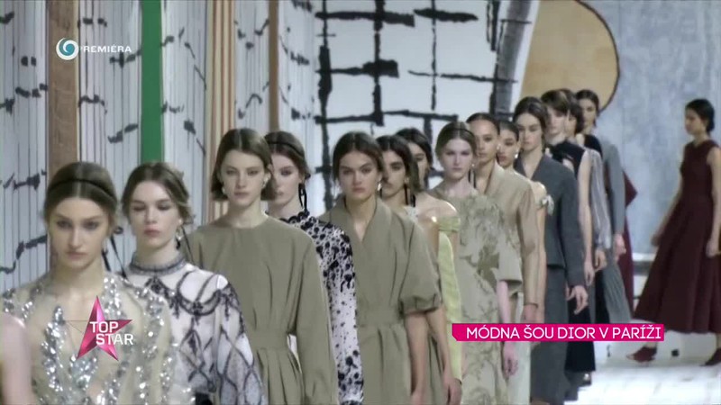 Módna šou Dior v Paríži