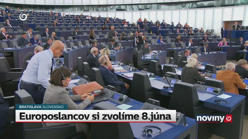 Europoslancov si zvolíme 8.júna