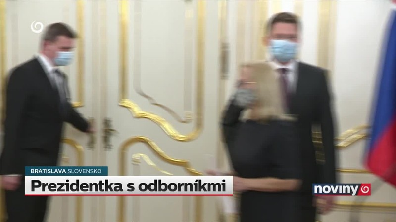 Prezidentka s odborníkmi