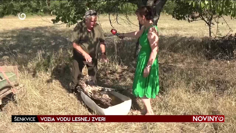 VOZIA VODU LESNEJ ZVERI